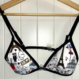 Karl Lagerfeld Paris Women Standard swim Bikini Top